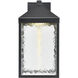 Aaron LED 17.75 inch Powder Coated Black Outdoor Wall Sconce
